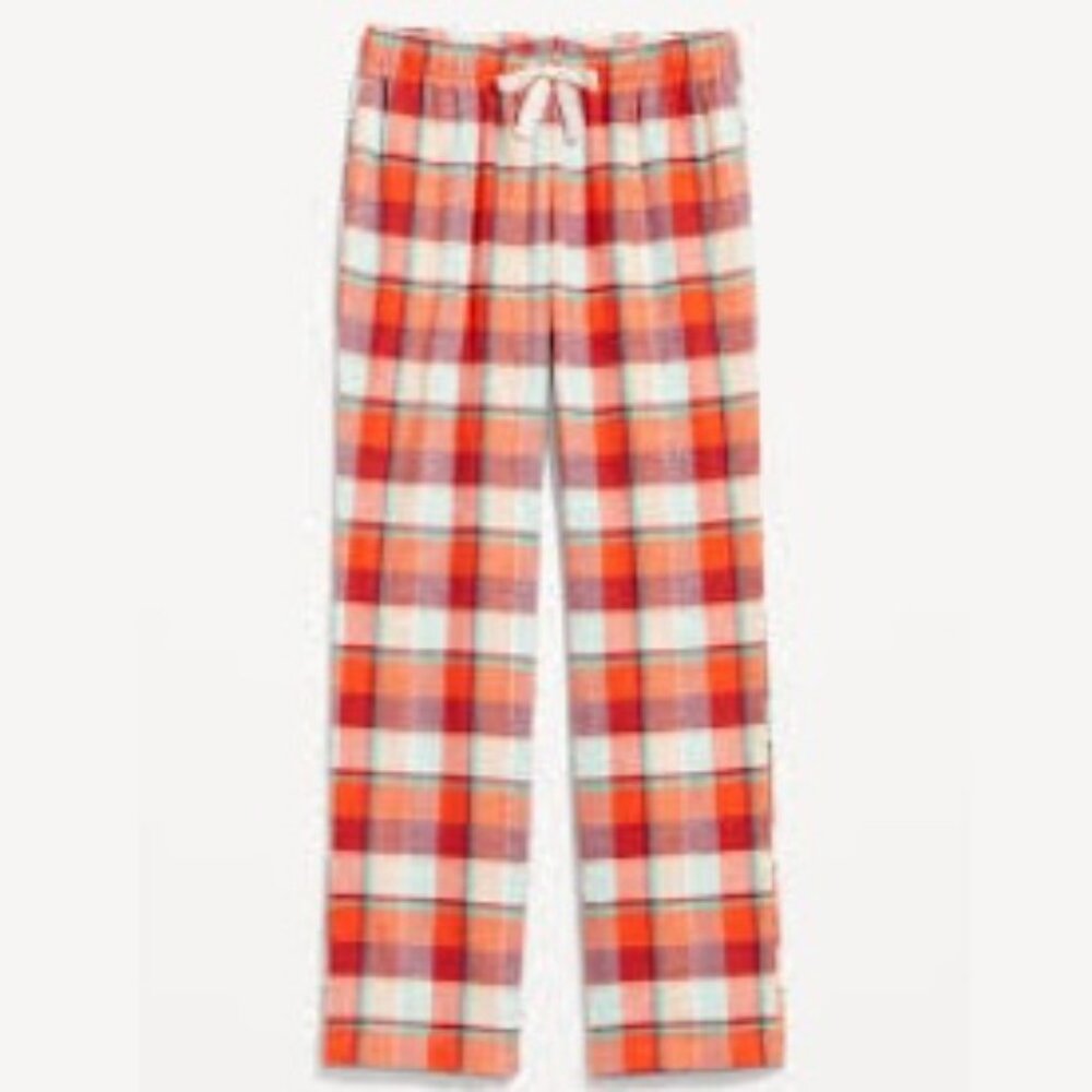 Women's Size XS Old Navy Mid-Rise Flannel Pajama Pants